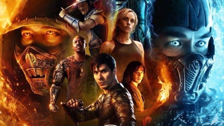 Промо-постер кіноадаптації серії ігор "Mortal Kombat"